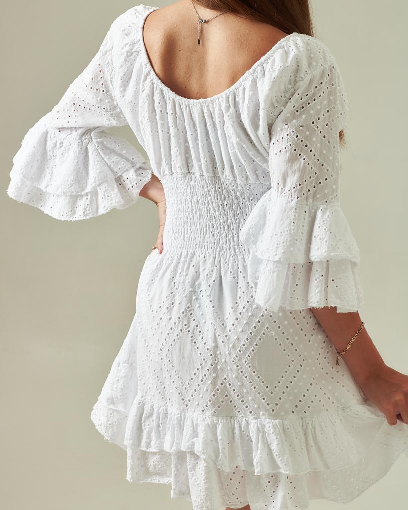 Summer Dress 2242 White