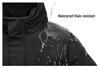 9868 Men's Mid-Length Plus Size Winter Down Cotton Jacket - Loose, Warm Casual Outerwear