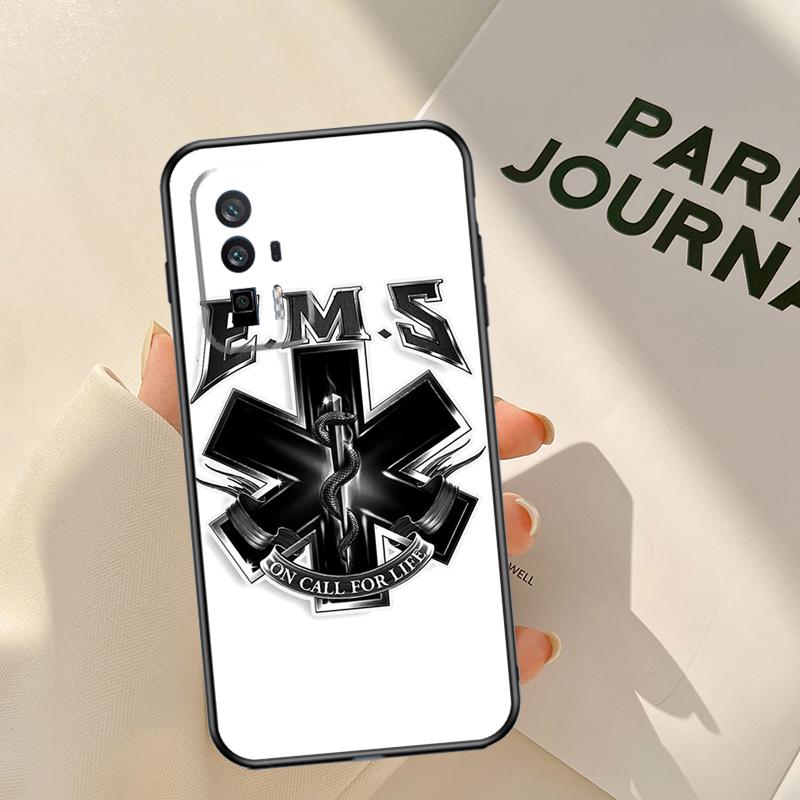 EMT EMS Medizinischer Rettungs-Koffer für Xiaomi 14 15 Ultra 13T 14T 15T Pro 17 Pro Max POCO X7 Pro X3 X5 X6 F5 F6 F7 F8 Hülle