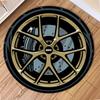 Auto Teppiche Reifenform Runde Matten Jungen Schlafzimmer Teppich Auto Nabe Wohnzimmer Anti-Rutsch Couchtisch Bodenmatte Tapetes De Automóvil