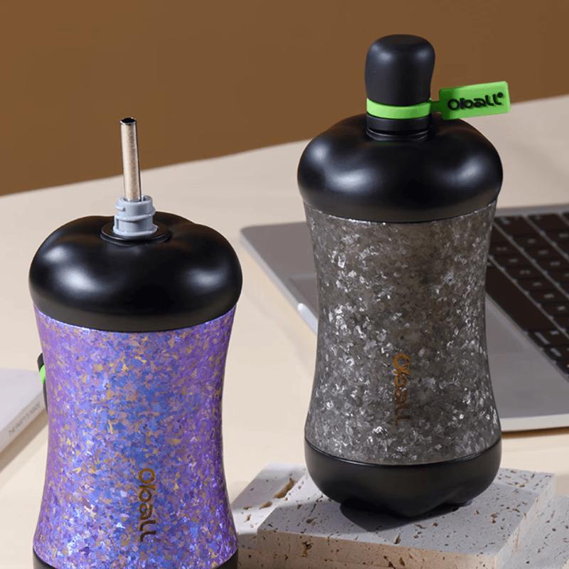 Oball Titanium Apple Insulated Water Bottle