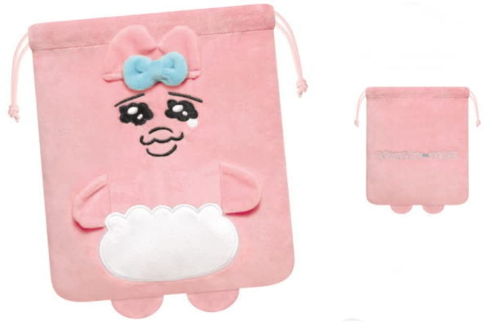 

Чехол для аксессуаров Punch Rabbit Drawstring Kamio Japan, товары с персонажами, заказ по почте [сумка со шнурком] Штампованная сумка/Namida-me