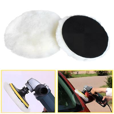 3/4/5/6/7palcový lešticí kotouč na auto imitace vlny lak voskovaný měkký lešticí kotouč autodíly čištění odstranění prachu leštěný list