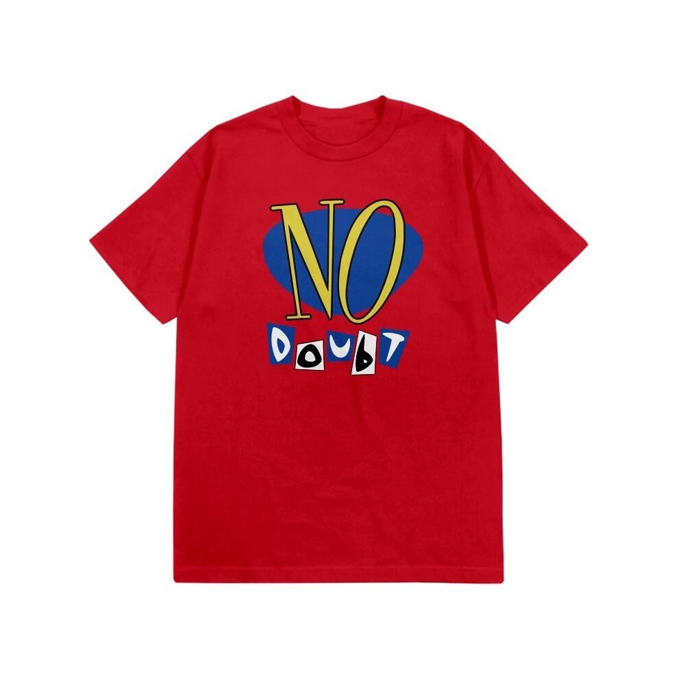 Hot! No Doubt Band Logo Band Cotton Red T Shirt All Size For Men SE321 Unisex T-Shirt S
