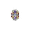 Vintage Purple Amethyst 925 Sterling Silver Ring - Boho Gemstone Jewelry