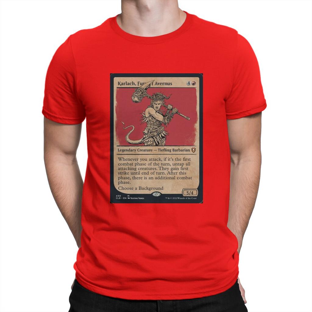 Karlach Unique TShirt Baldurs Gate Game Casual T Shirt Summer Stuff For Adult