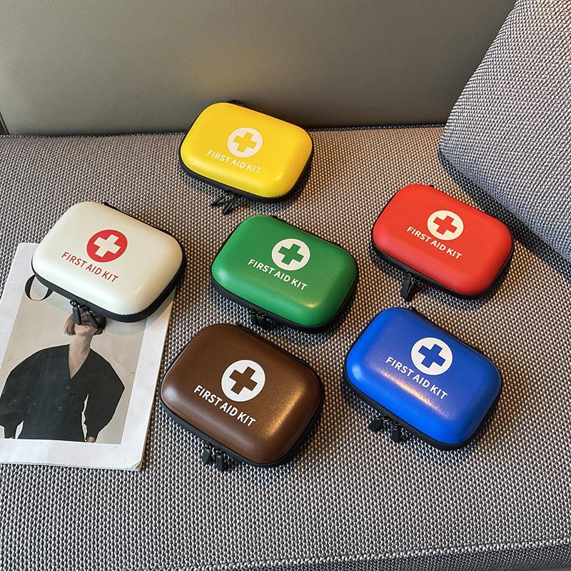 Haushalt Auto Medizintasche Outdoor Tragbare Erste-Hilfe-Tasche Medikamentenbox Aufbewahrungstasche