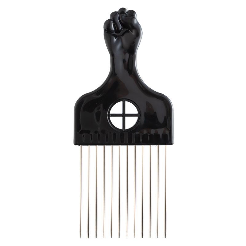 3Pcs S/M/L Steel Pin Hair Combs – Plastic Tail Comb for Slicked-Back, Pompadour & Salon Styling Tools