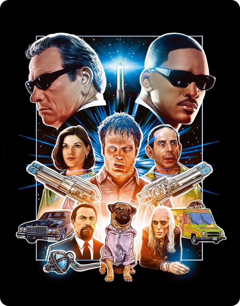 Men in Black 25th Anniversary Edition 4K ULTRA HD Set Steelbook Edition Press Limited ULTRA HD & Blu-ray (First Edition) [4K + Blu-ray][Steelbook]