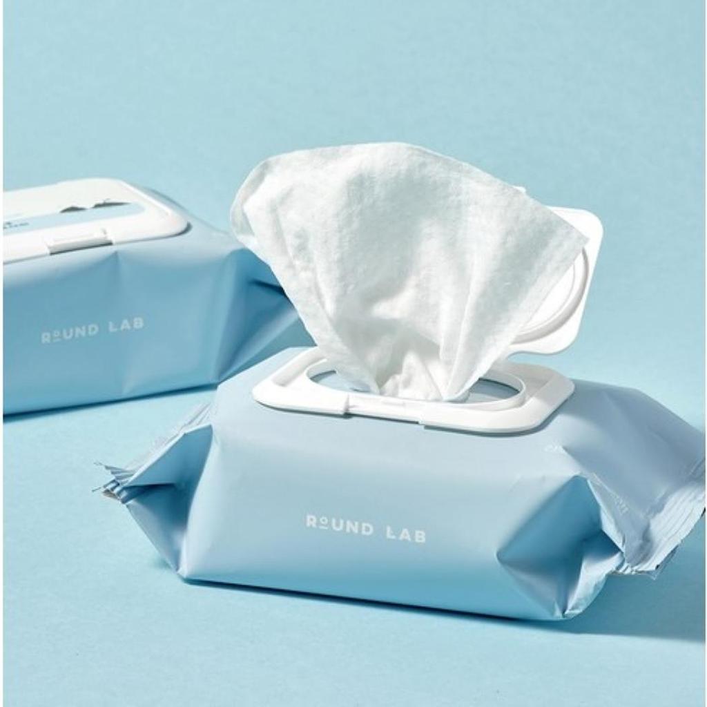 ROUND LAB 1025 Dokdo Cleansing Tissue Makeup Remover Wipes 30 Sheets
