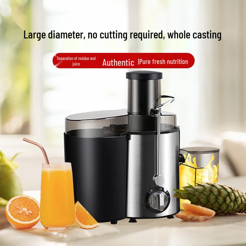 Estrattore di succo domestico multifunzionale completamente automatico per succo di frutta e verdura e separazione della polpa