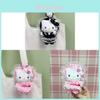 Plush Cat Girl Lolita Keychain With Soft Short Pile For Girls Gift