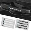 For BMW Car Styling Door Handle Stickers Tire Rear View Mirror Decals For BMW E34 E36 E60 E90 E46 E39 E70 F20 F30 X6 X1 M3 M5 M6