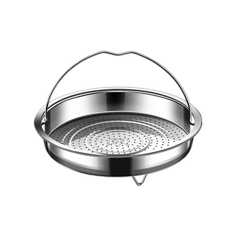 Stainless Steels Steamers Basket with Handle Food Strainer Basket Steaming Tray Steaming Grid Vegetable Steamers Rack