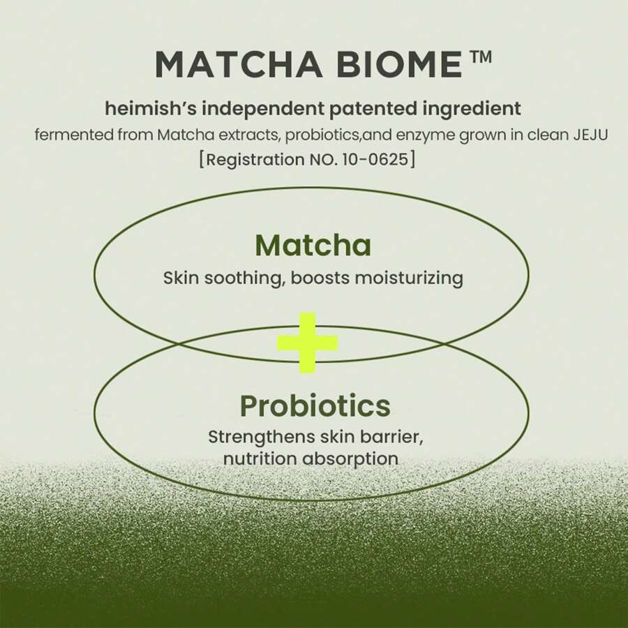 heimish Matcha Biome Hydrogel Eye Patch 1.4g(60pcs) - Anti Aging Under Eye Patches, Hydrating, Firming, Calming & Soothing Eye Mask With Matcha