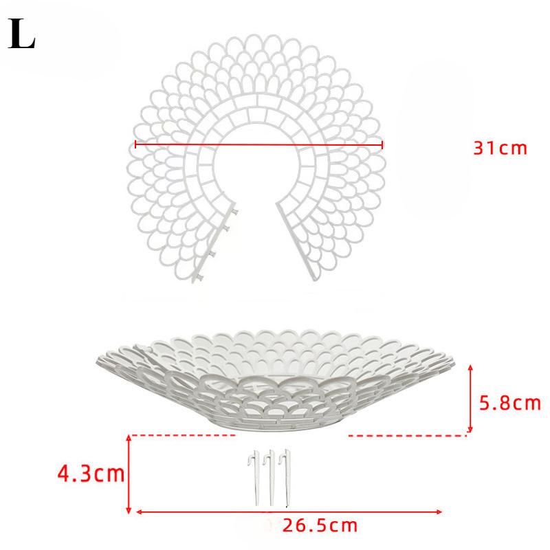 1/5/10 Stück Erdbeerpflanzenstützen mit 3 stabilen Beinen Erdbeeranbaugestelle Schutzrahmenhalter Käfig vor Schimmel Fäulnis Schmutz