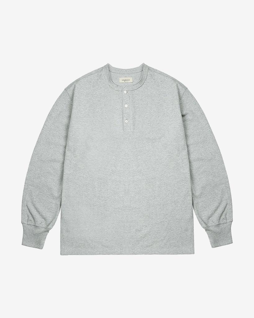 Solti Utility Henly Neck Long Sleeve (Gray)