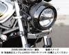 Kijima Motorcycle Emblem Stay for Kawasaki Emblem Steel Black Finish KAWASAKI Z650RS('22-) 208-3103