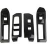 Carbon Fiber Style Interior Door Window Lift Switch Panel Cover Trims Accessoriess for 2024-2025 Toyota Tacoma