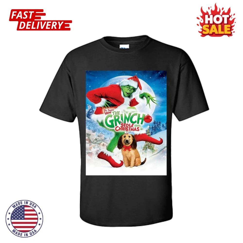 The Grinch Inspired T shirt How The Grinch Stole Christmas Graphic T shirt S-5XL L
