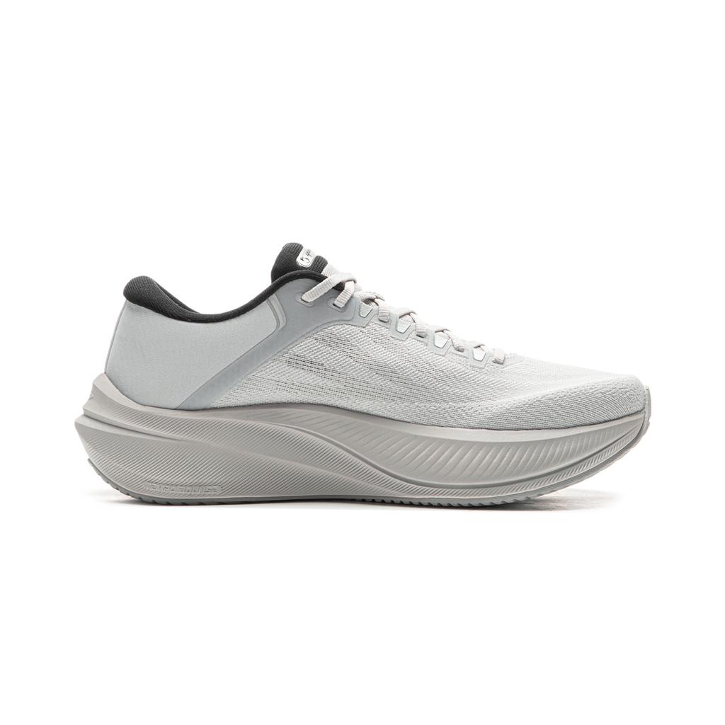 Li-Ning Yuying 5 Fashion Versatile Soft Lightweight Non-Slip Thick Sole Low-Top Short Distance Running Shoes Men Sneaker Static-Grey ARHW033-4