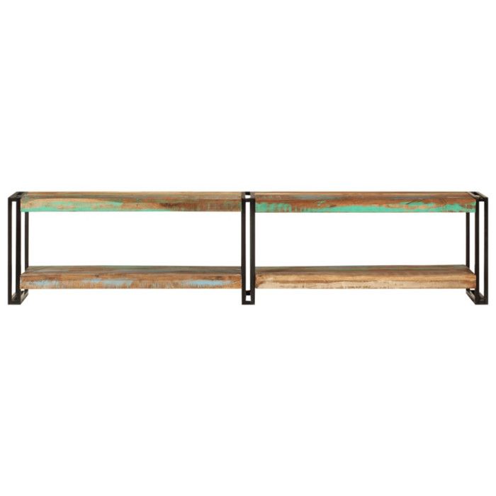 VidaXL Meuble TV 180x30x40 cm bois massif de récupération 356179