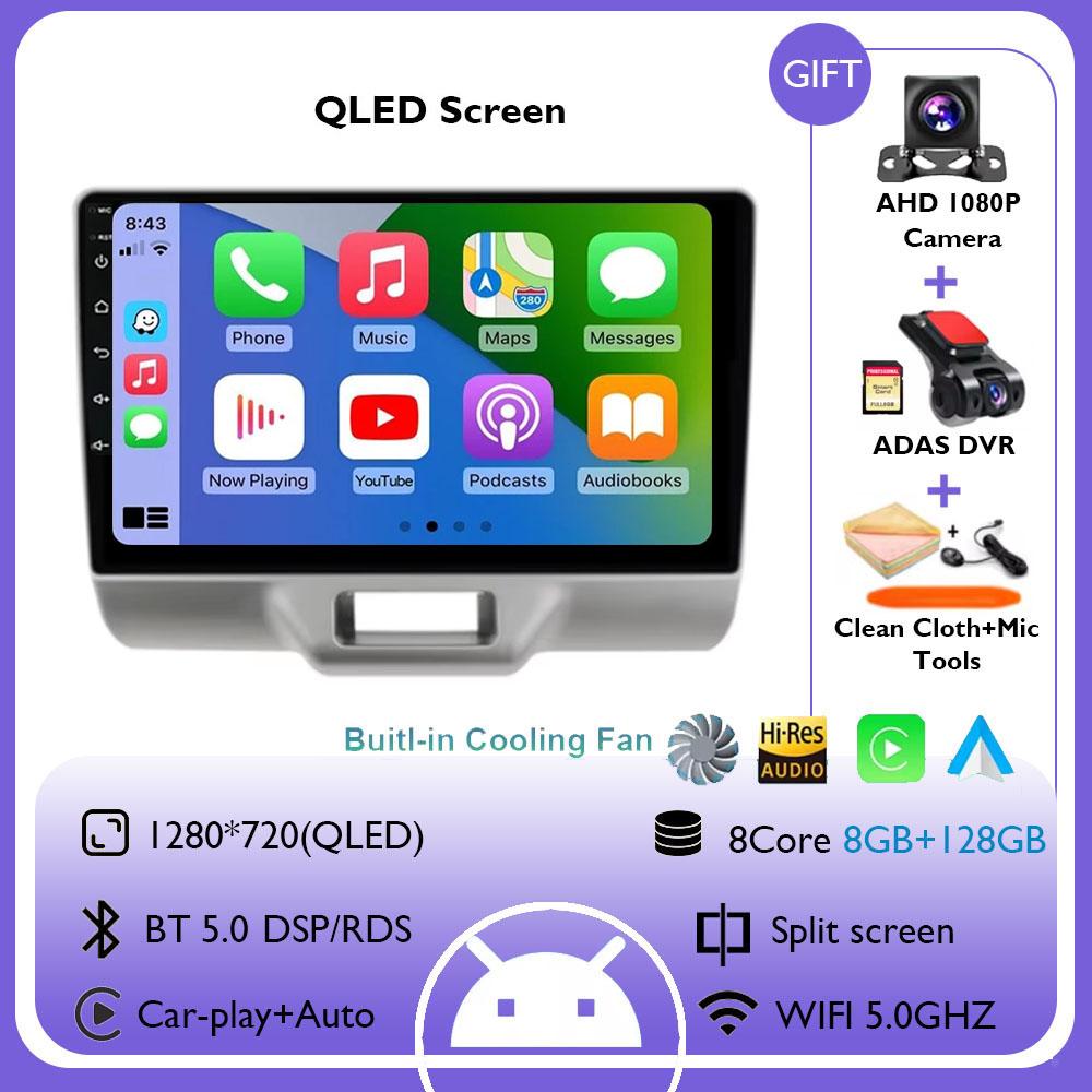 Android 14 Cooling Fan 8GB 256GB For SUZUKI Every Wagon 2015+ Car Multimedia Player GPS Navigation Radio 360 Camera DSP Stereo