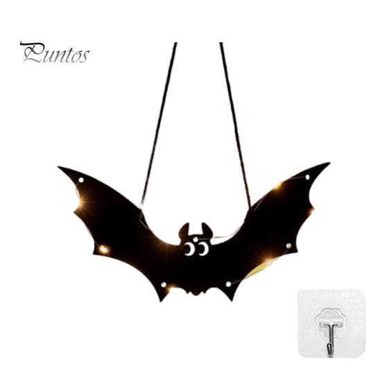 Outdoor Halloween Accessories Pumpkin Hanging Decor, Non-Woven Ghost Ornament with Light String, Spooky Decorations Door Wall Decor for Party