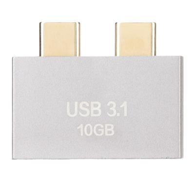 Ladeschutzdatenanschluss Dualer Typ-C Übertragungs-Erweiterungsdock zu USB 3.1 Adapter für OS X Book