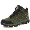 Qifeng Winter High-Top Mountaineering Shoes with Fleece Lining - Sizes 45, 46, 47