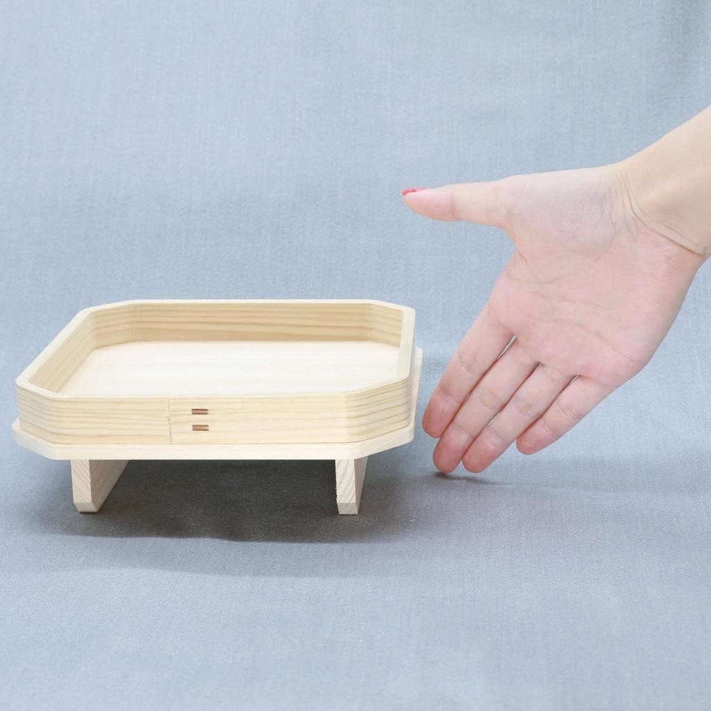 Kamidana no Sato Two-legged Sanpo 6-inch Natural Small