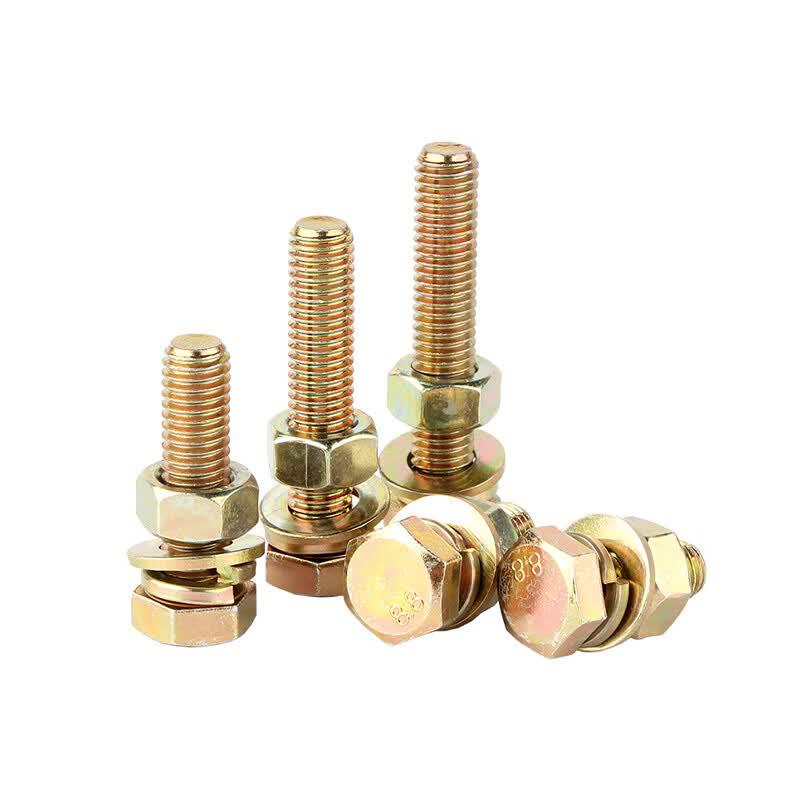 OSZN Grade 8.8 Color Zinc Plated Hex Bolt & Nut Set