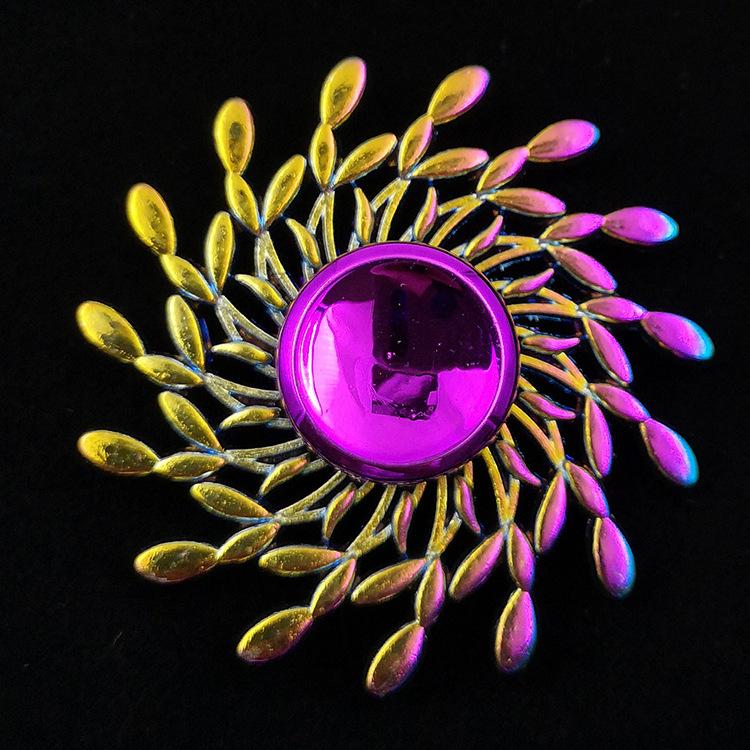 

squishy playthings Fidget Spinner juguetes Rainbow Fidget Metal Spinner Colorful Fingertip Gyro juguetes sensoriales adulto Relief Toy