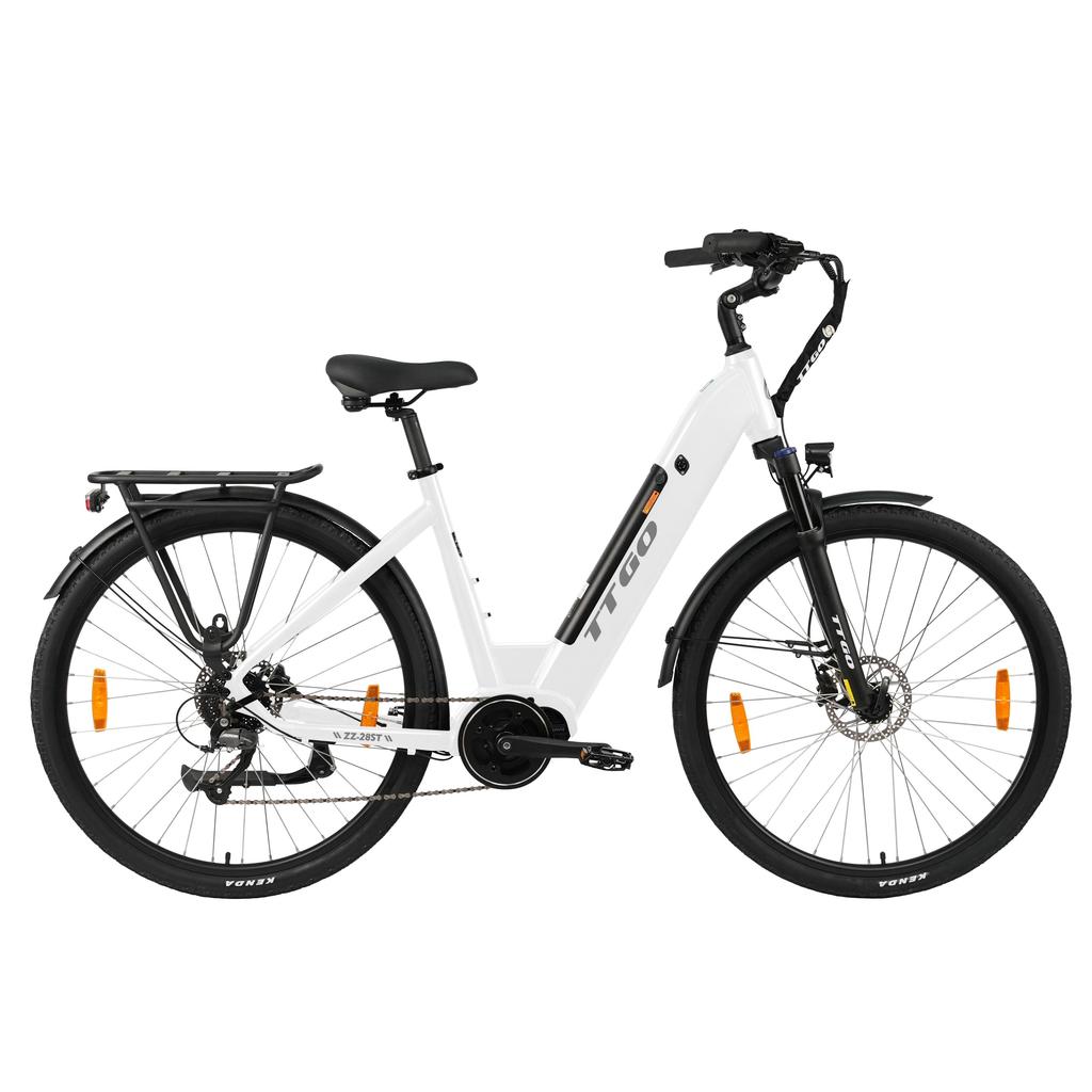 TTGO ZZ-28ST All-Terrain Electric Bicycle 130KM Range 36V20AH Battery 250W Motor 700C*45C Tires Outdoor Riding E-Bike For Adult