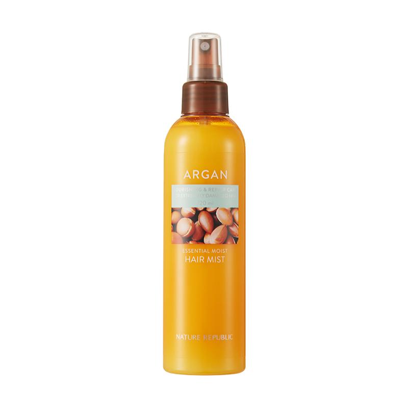 Nature Republic Argan Essential Moisture Hair Mist Nourishing & Shine Care 220ml