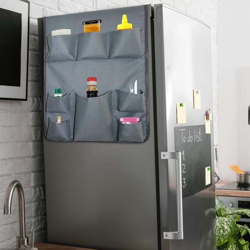Fridge Bag Organizer Classification Pocket Refrigerator Storage Sorting Container Space Saving Storage Sorting Organization