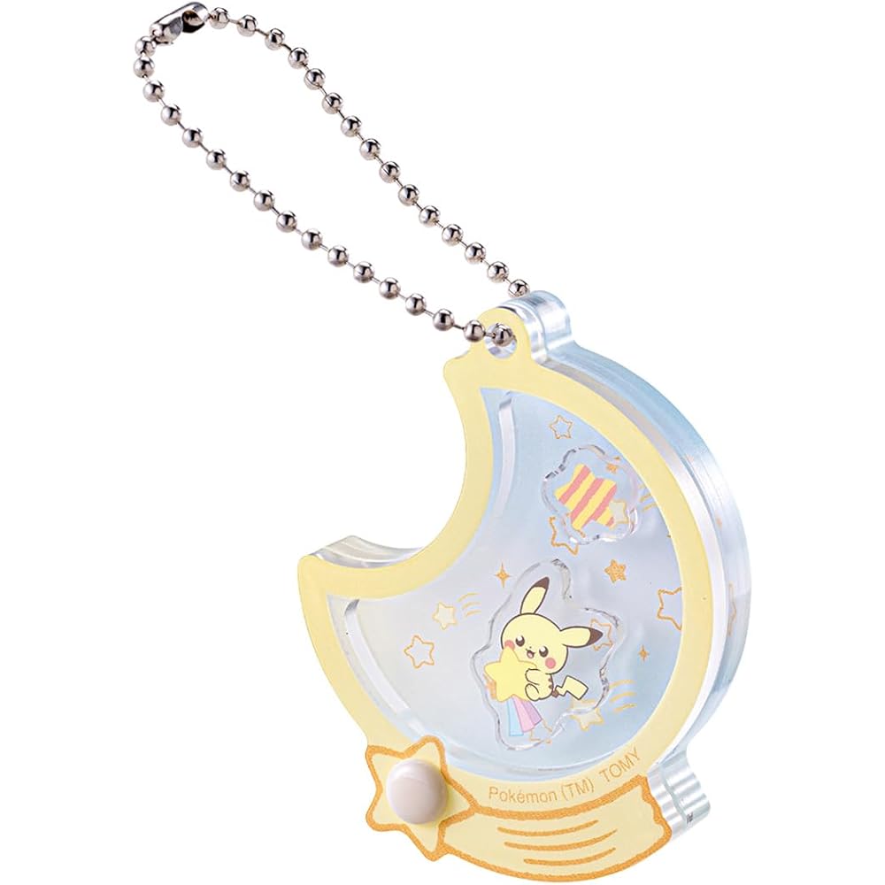 Pokemon Pokepiece Starry Night Moving Acrylic Charm Collection Box