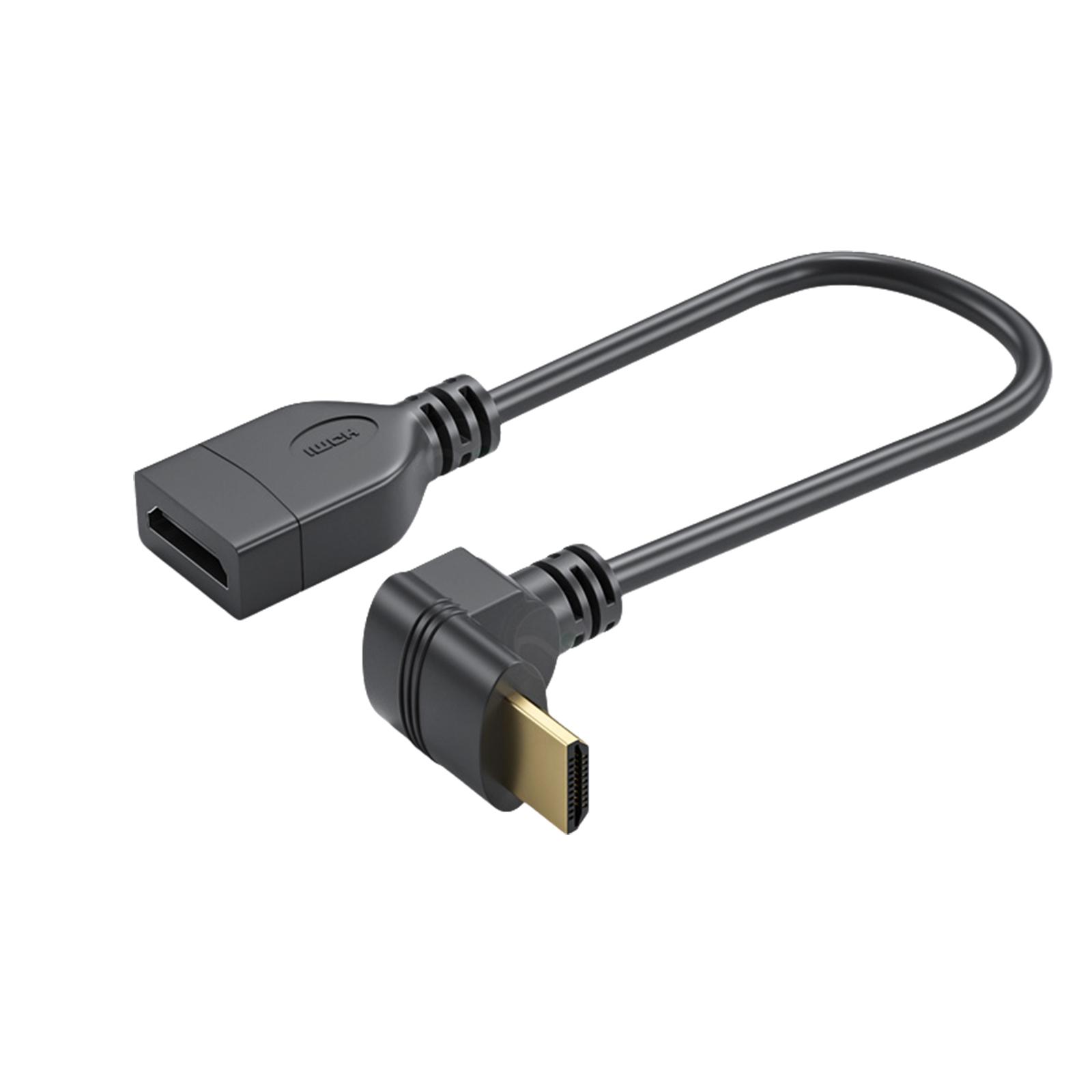 

Качественный короткий HDMI-кабель «папа-мама», совместимый с 4K, HDMI-удлинитель, высокоскоростной кабель для передачи данных для настройки домашнего кинотеатра 30HZ