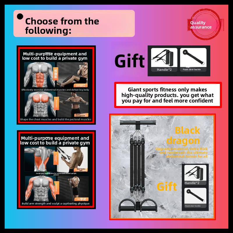 Best Seller Fitness Sit-ups Assist Stomach Multifunctional Home Pedals Fitness Equipment Pullers Leg Strength Training