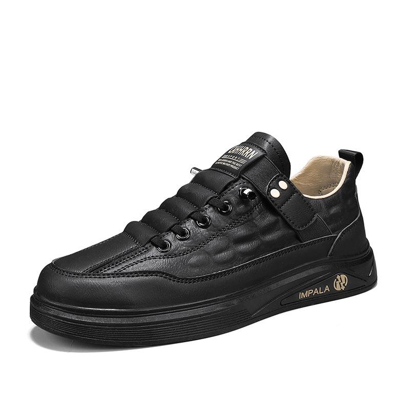 

Little white shoes leather surface low-top board shoes spring and autumn new casual sports trendy shoes student youth foot shoes 39