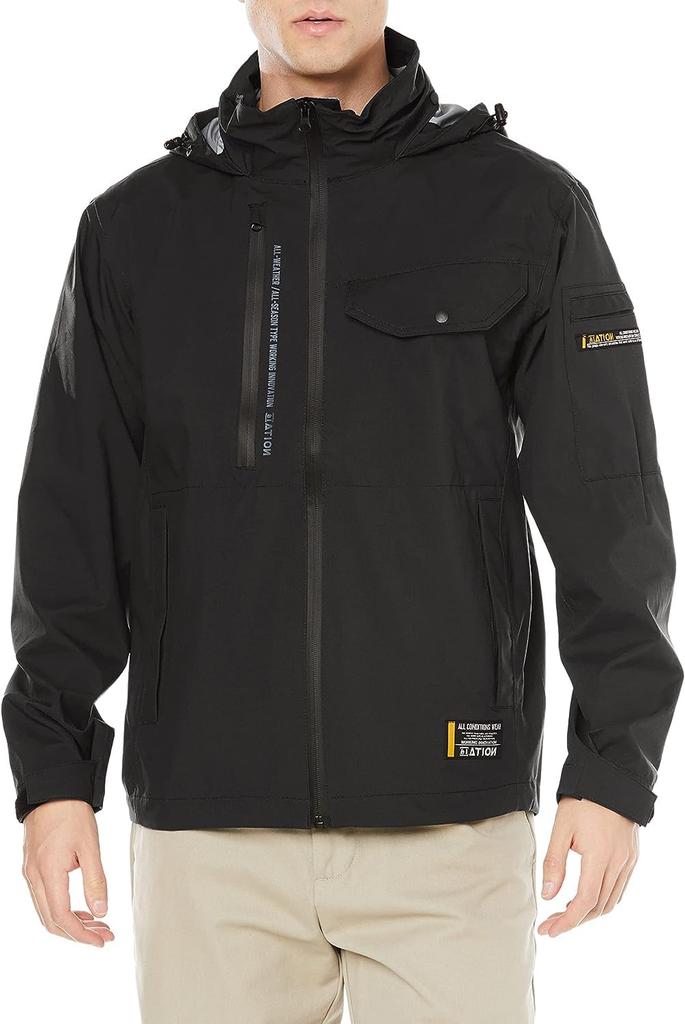 Waterproof Working Super Comfortable L [Asion] Jacket, Series, Black,