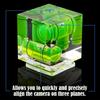 Triple 3 Axis Hot Shoe Bubble Spirit Level Compatible Compatible for Canon Nikon Pentax DSLR Camera
