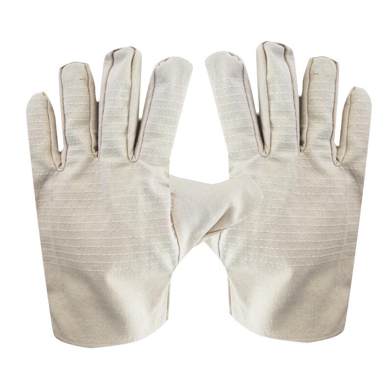Heavy-Duty Leather Work Gloves with Cotton Lining