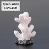 Aquarium Decor Fairy garden Simulation Starfish Artificial Coral Resin Reef Rock Landscape Making