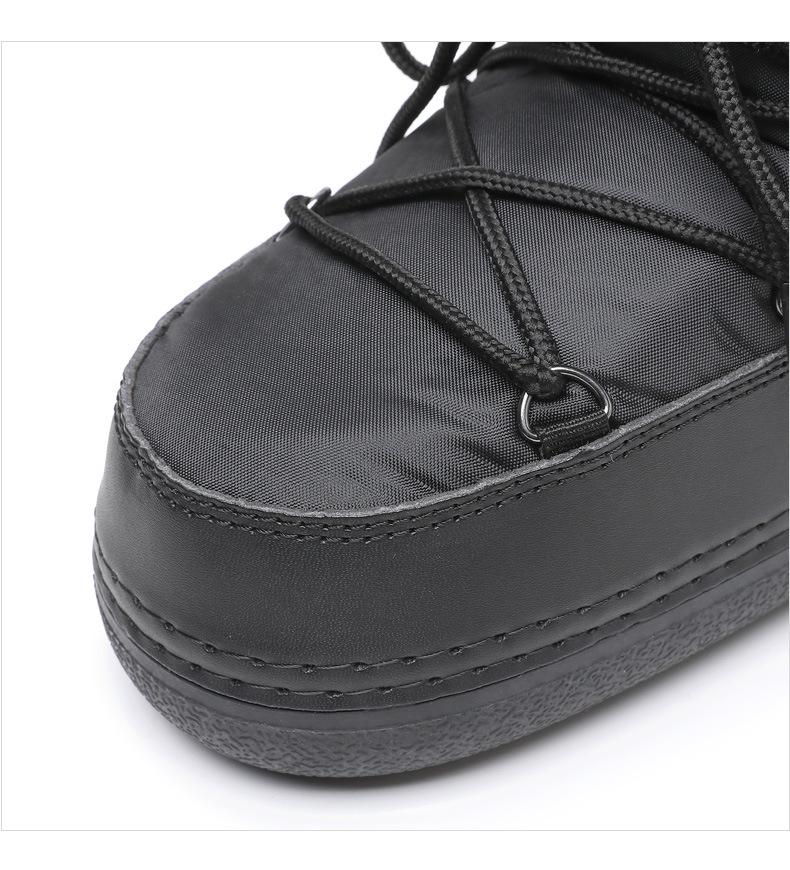 2024 Short Tube Waterproof Non-Slip Space Boots - Thickened Warm Snow Boots for Europe