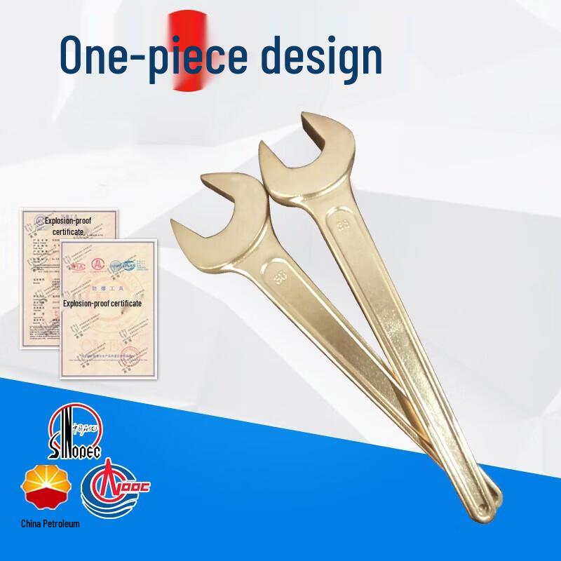 Explosion-Proof Aluminum Bronze Open-End Wrench