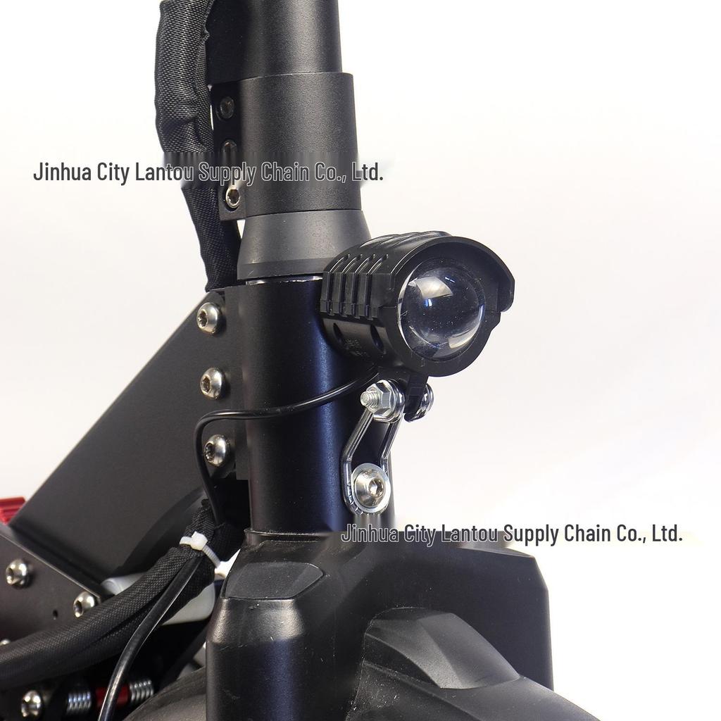 10-Inch Off-Road Electric Scooter for Adults with Seat, Foldable Design, Front & Rear Shock Absorption