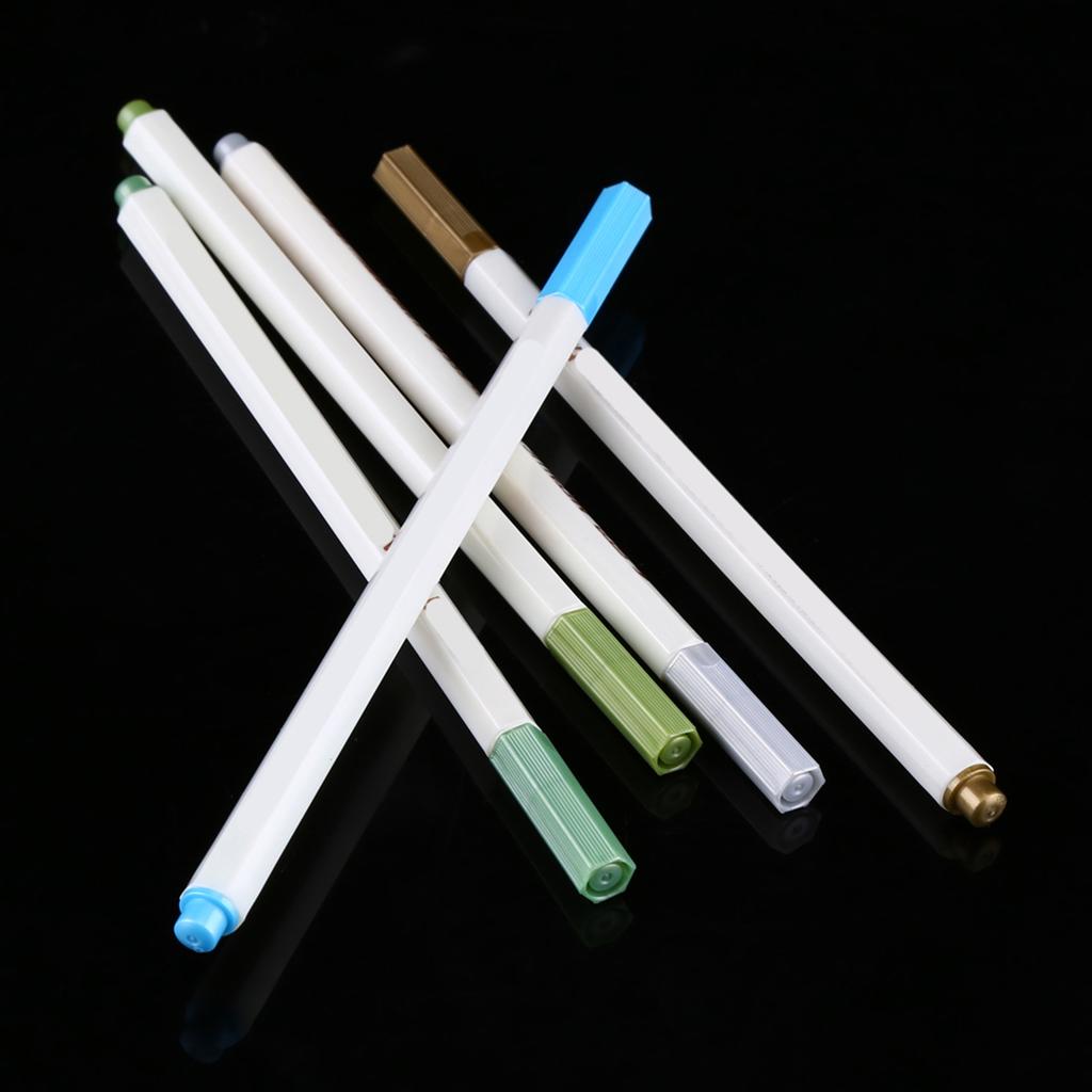 New 10Pcs Album Photo Metallic Color Marker Pens Colorful Ink DIY Scrapbook Card Making
