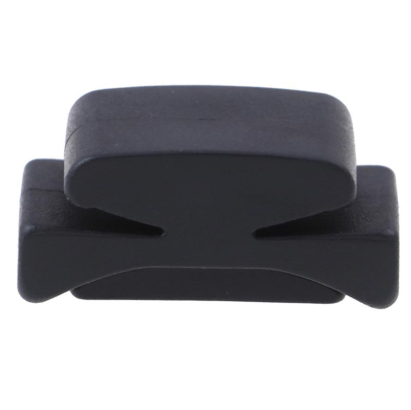 Süßes Gitarrenzubehör 1 Stück Schwarzer Gummi-Gitarrenplektrumhalter Zum Befestigen am Kopf