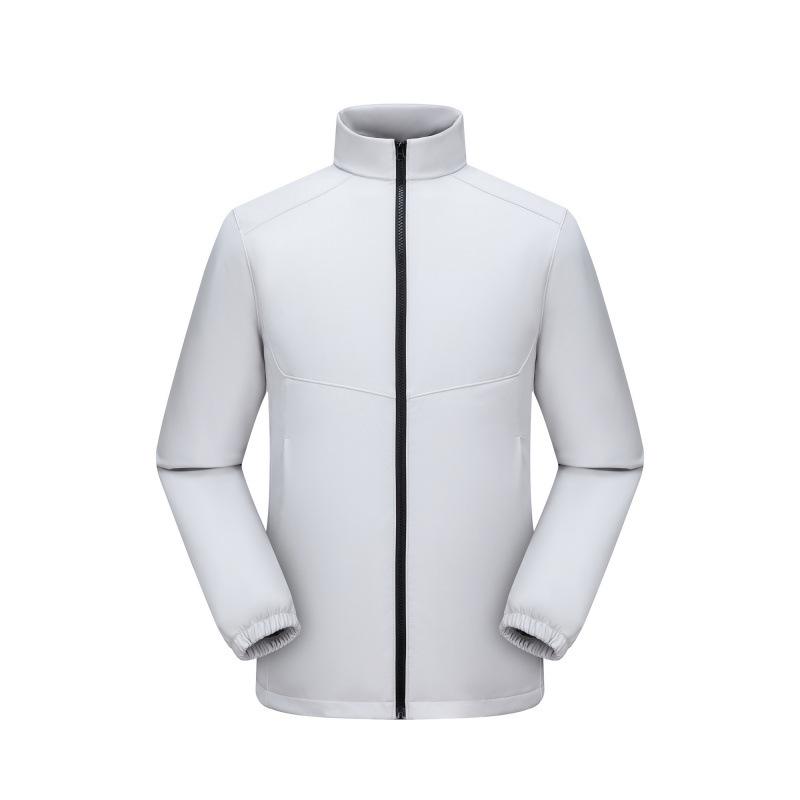 

New Soft-shell Mountaineering Suit Hat-free Standing Collar Men and Women Spring and Autumn Season Outdoor Jacket Work Jacket S